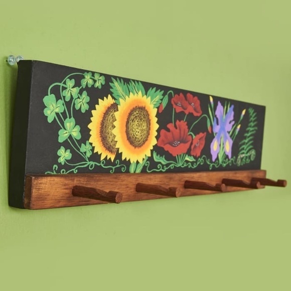Wildflower Wall Hook, NIB 🌸🌻 - Picture 3 of 10